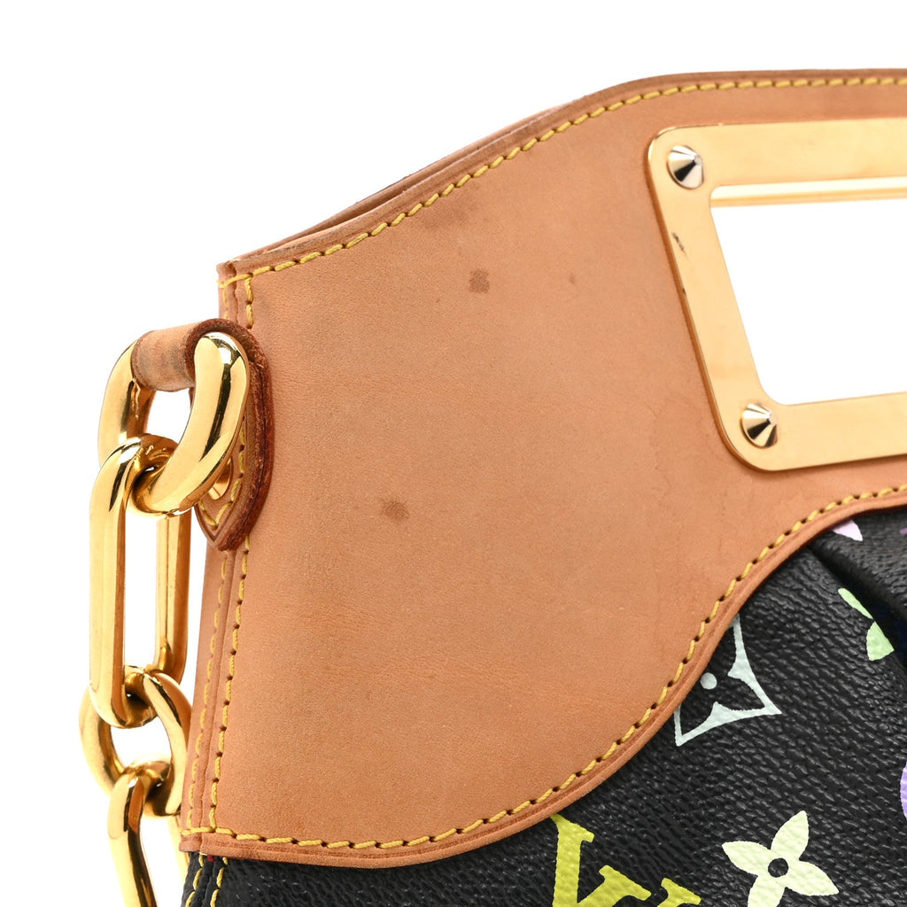 Louis Vuitton Monogram Multicolor Judy PM Black
