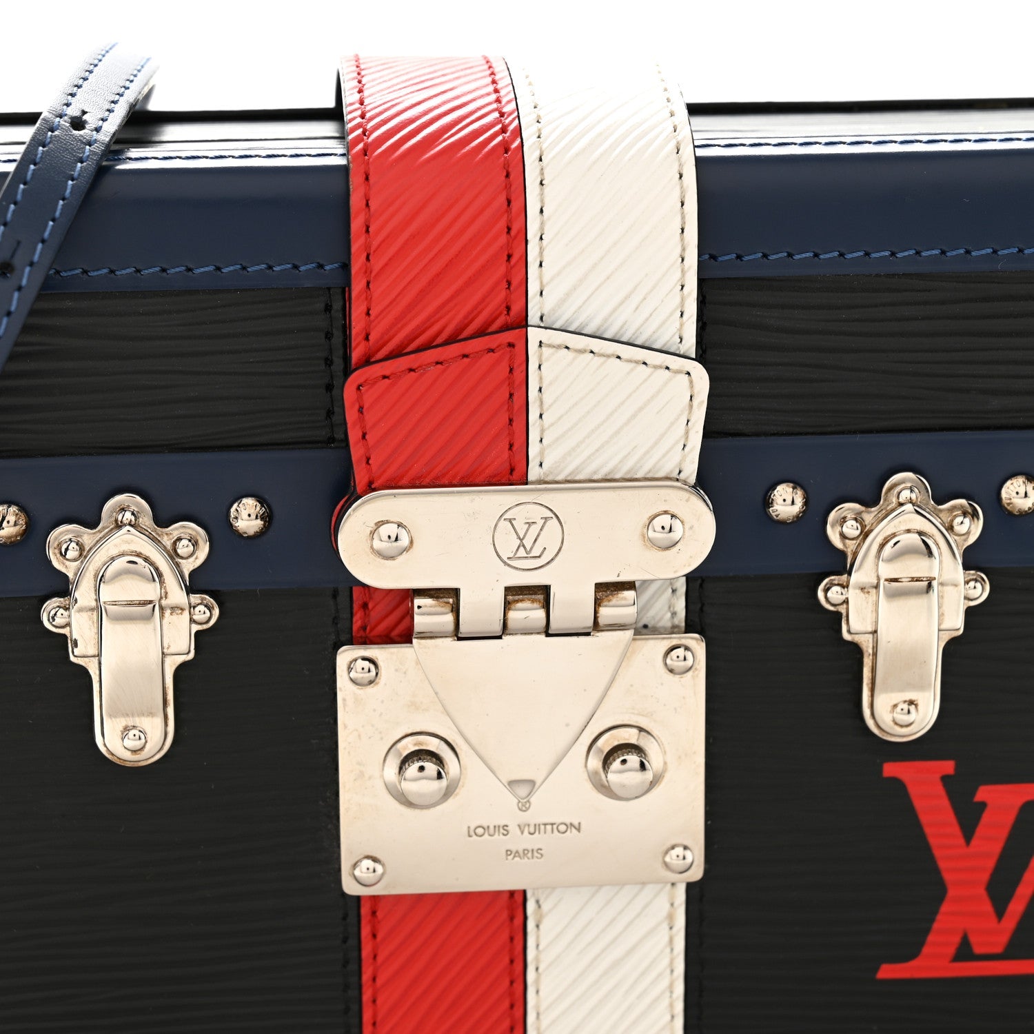 Louis Vuitton Epi Petite Malle Black Indigo