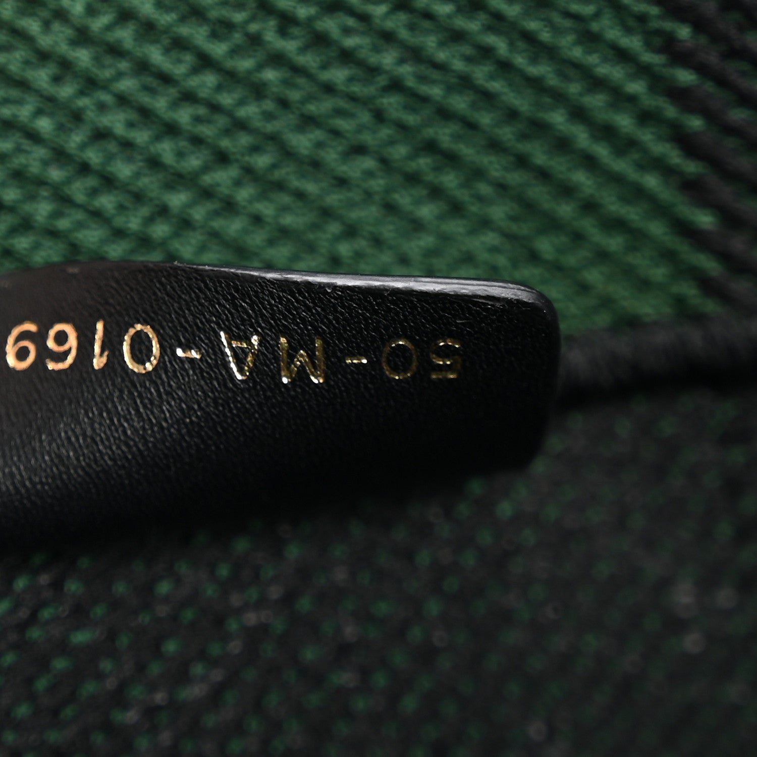 Christian Dior Canvas Embroidered Checkered Book Tote Black Green