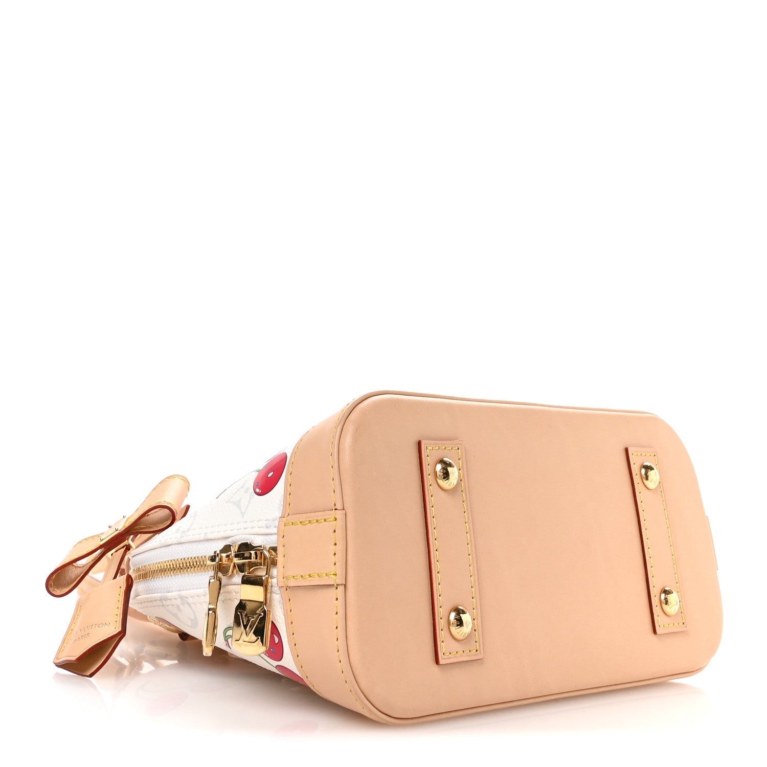 Louis Vuitton LV X TM Monogram Cerises Alma BB White