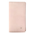 Goatskin Camellia Yen Wallet Pink