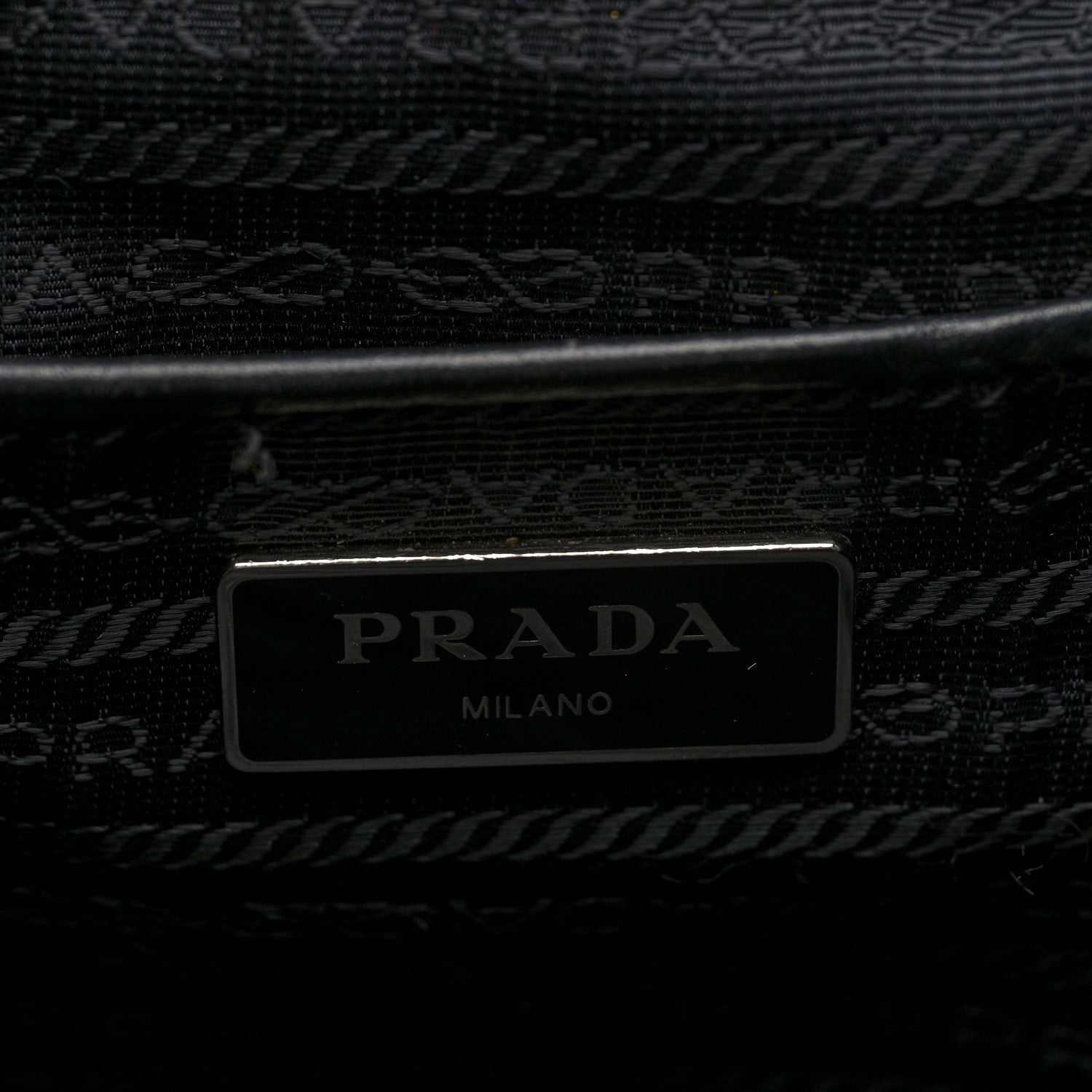 Prada Calfskin Backpack Black