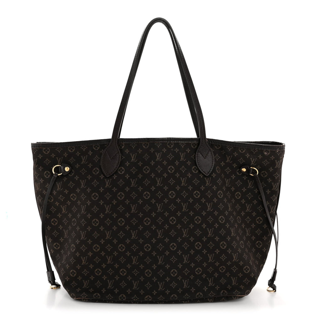 Louis Vuitton Monogram Idylle Neverfull MM Fusain
