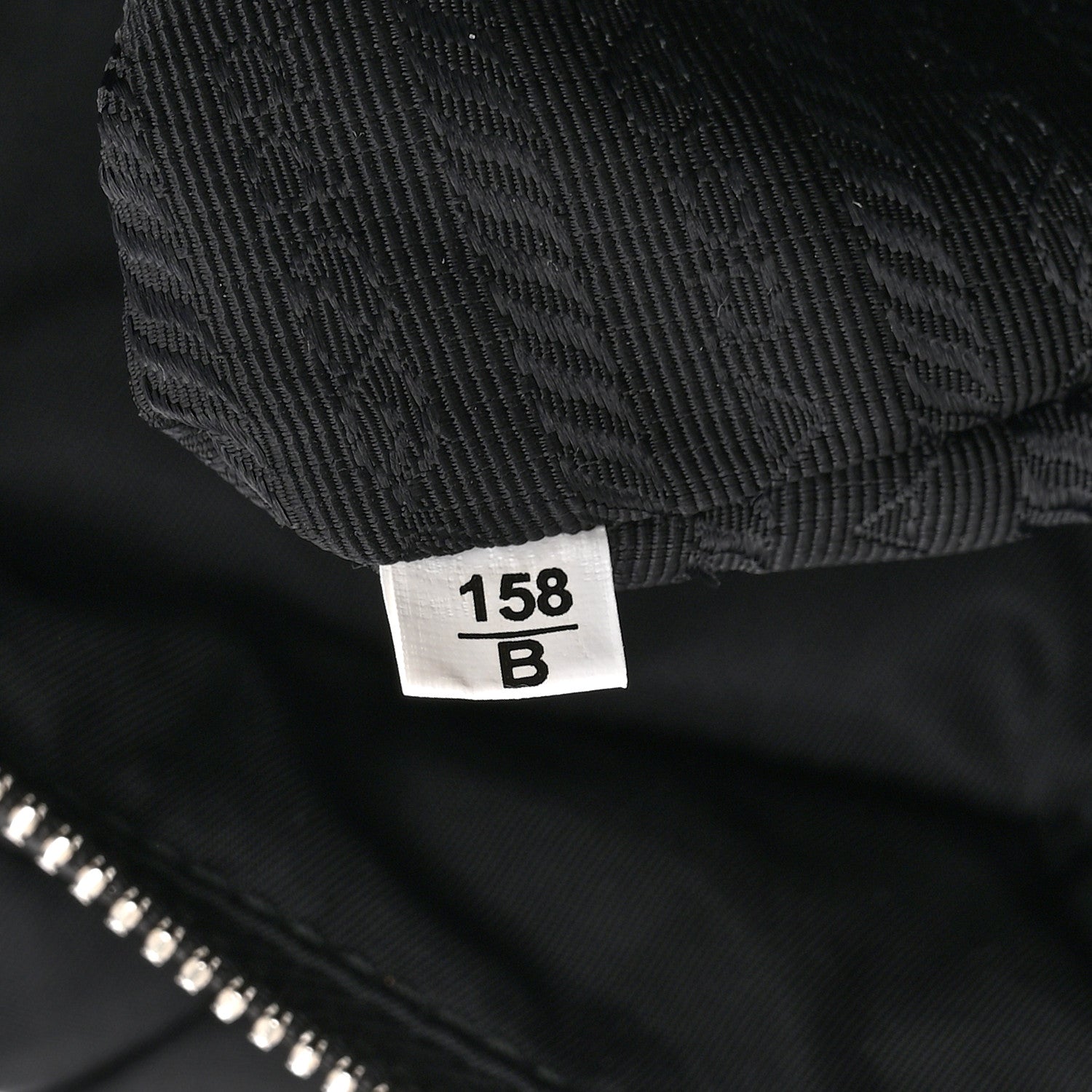 Prada Re-Nylon Nappa Triangle Quilted Padded Medium Double Handled Zip Tote Black