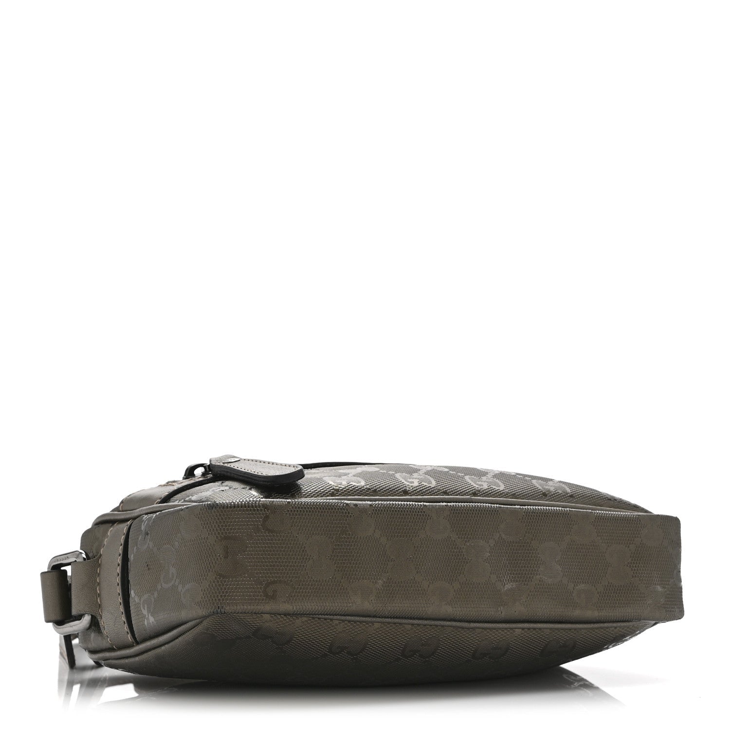 Gucci Imprime Monogram Small Shoulder Bag Silver