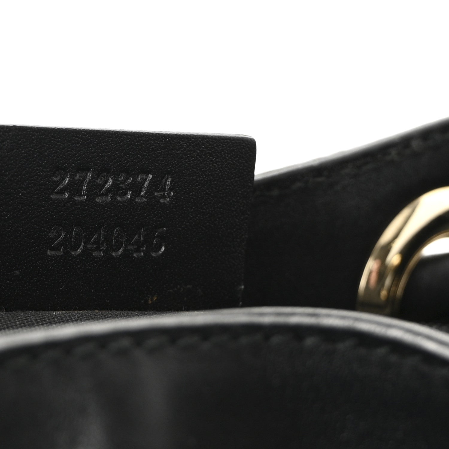 Gucci Monogram Drawstring Shoulder Bag Green