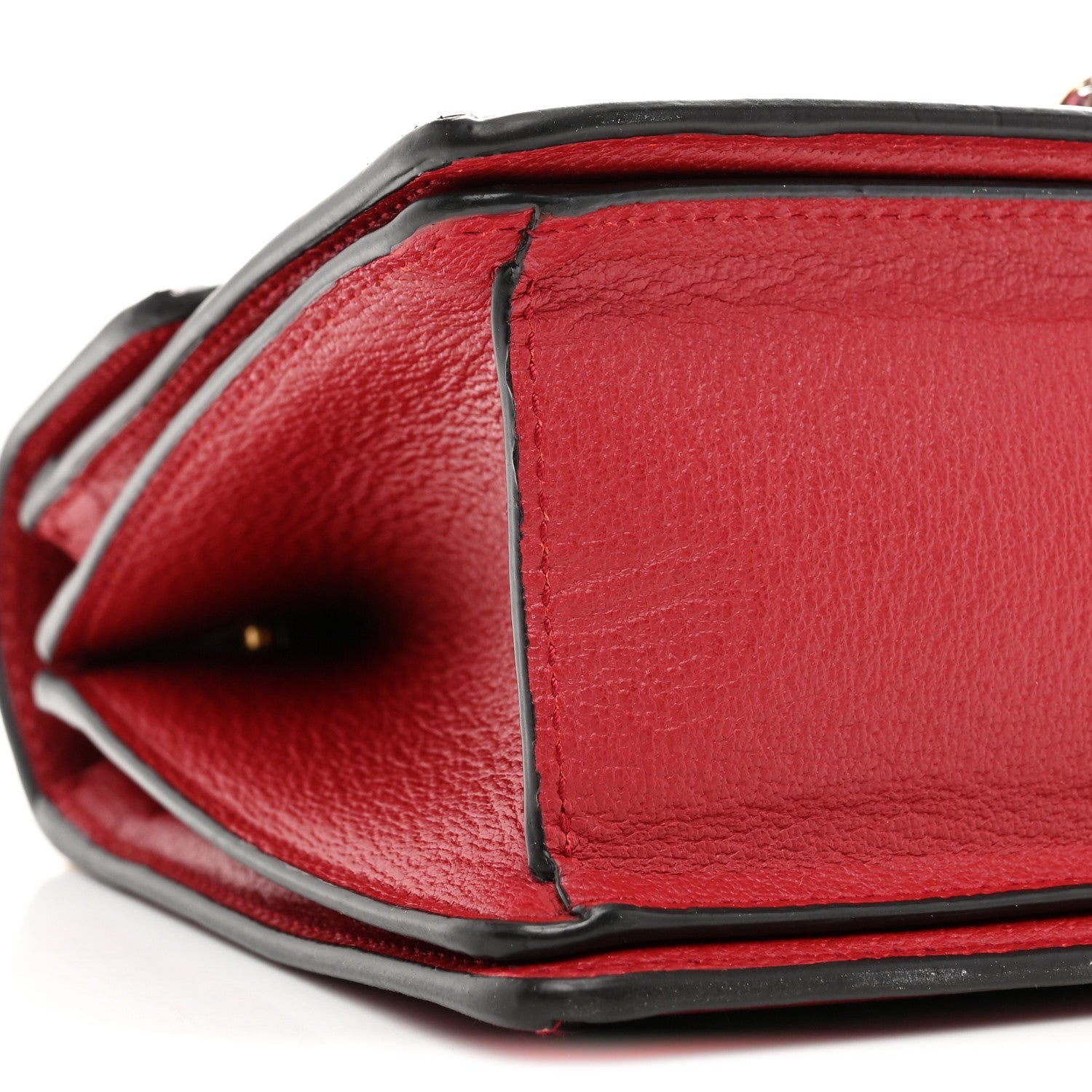 Gucci GG Supreme Monogram Small Queen Margaret Top Handle Bag Red