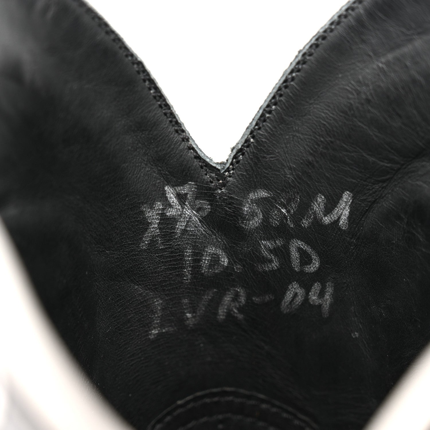 Louis Vuitton Calfskin LV Texan Mens Rider Boots 10.5 Black Silver