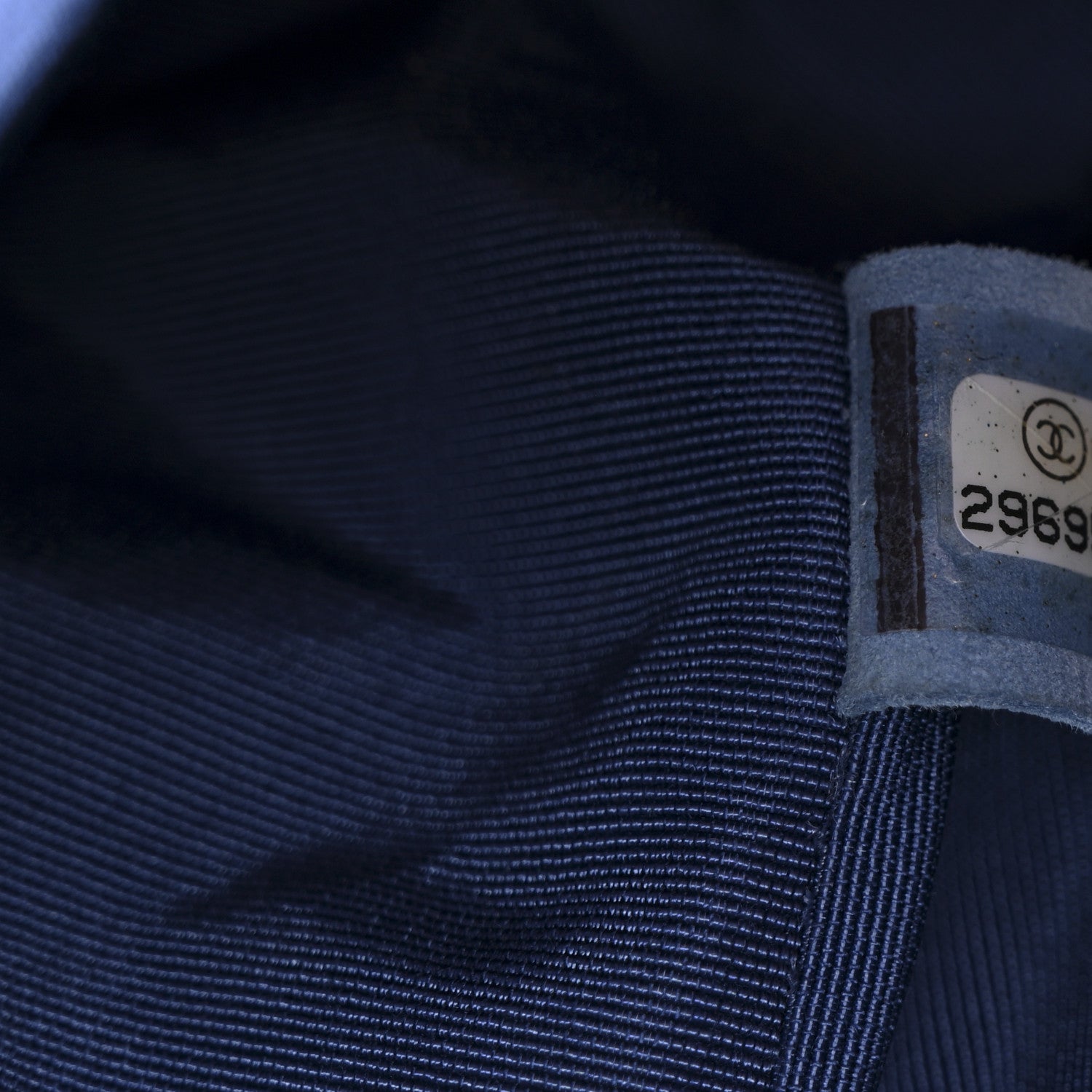 Chanel Caviar Quilted Medium Boy Flap Dark Blue