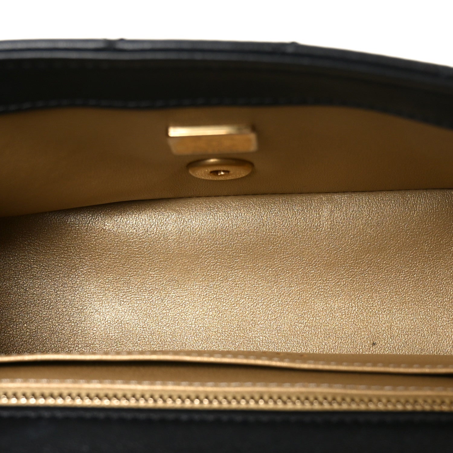 Chanel Lambskin Quilted Mini Rectangular Pearl Crush Flap Black