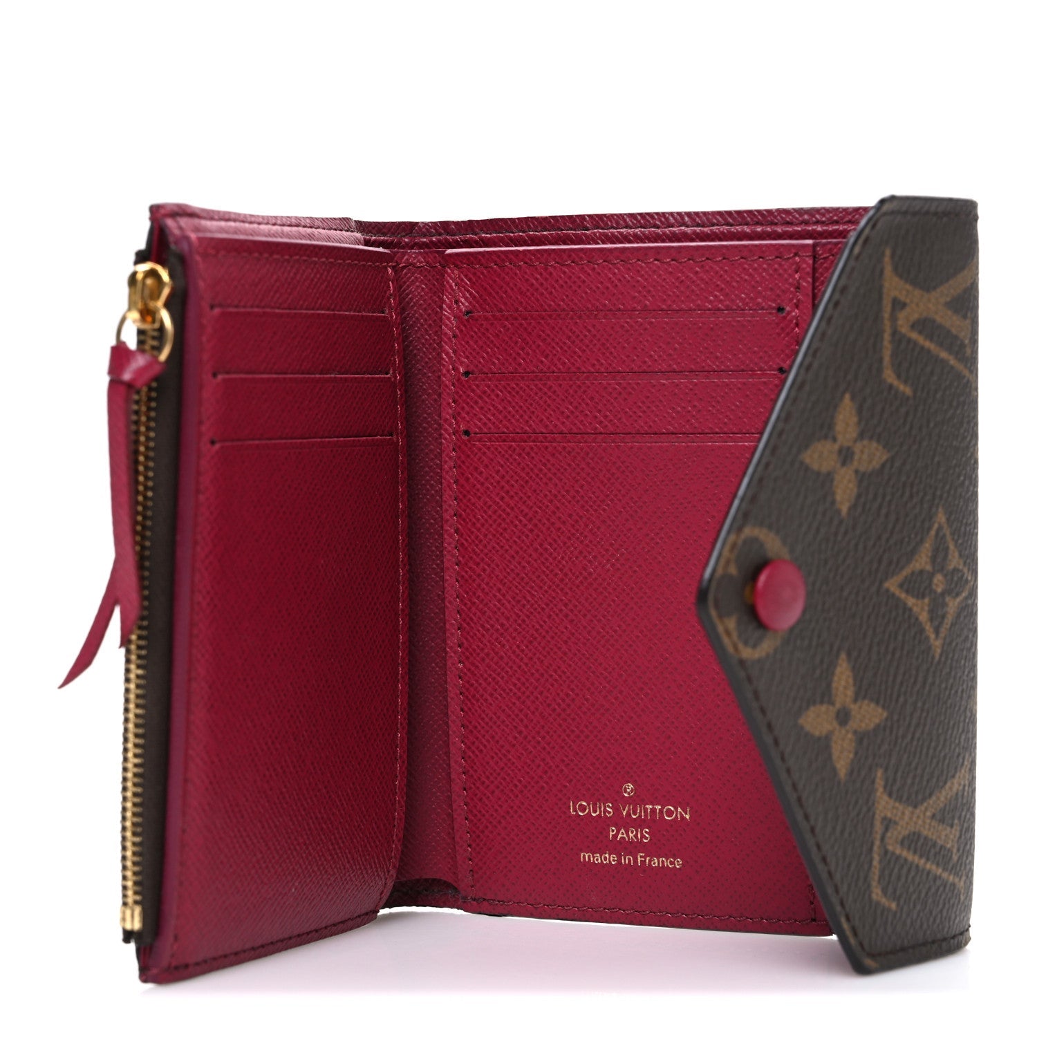 Louis Vuitton Monogram Victorine Wallet Fuchsia