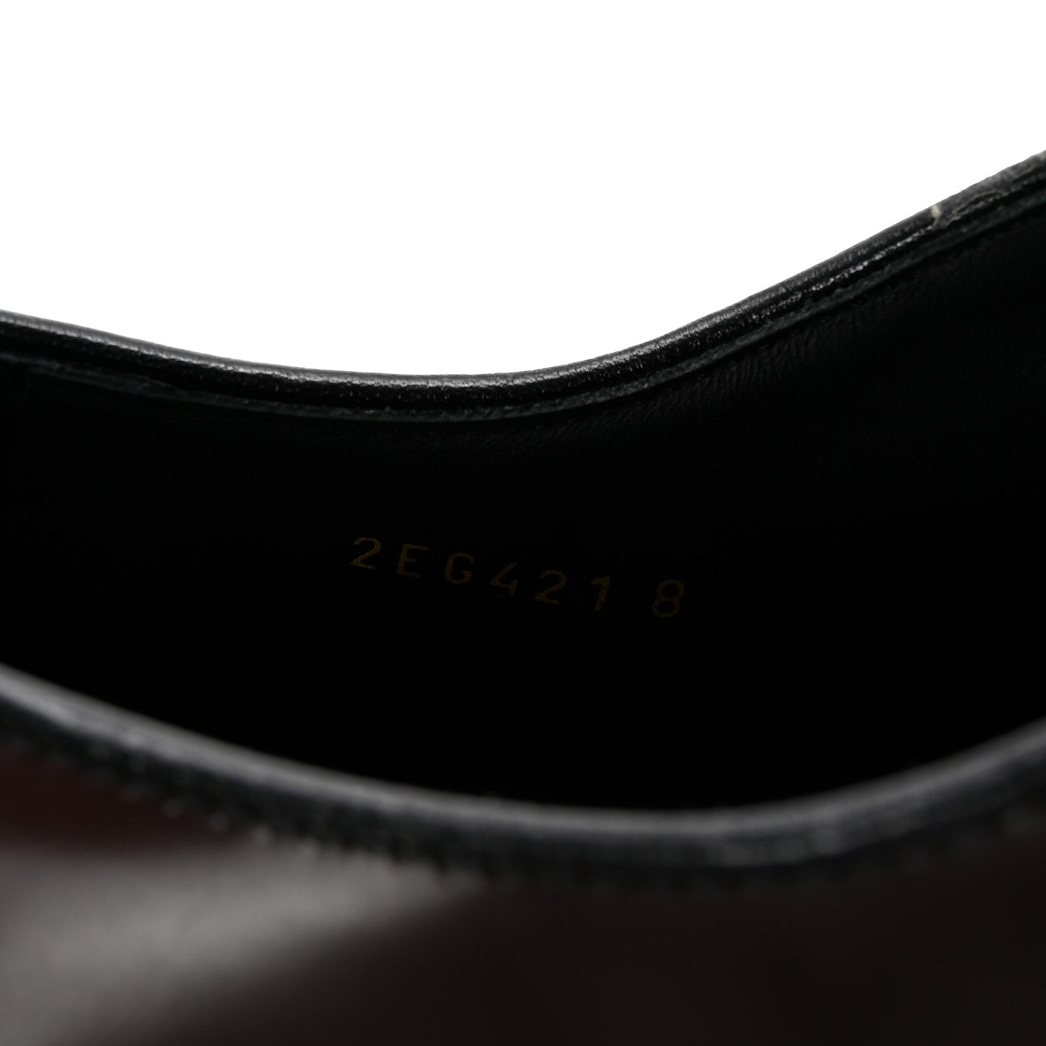 Prada Spazzolato Rois Monolith 55mm Derby Loafers 8 Dark Brown Black