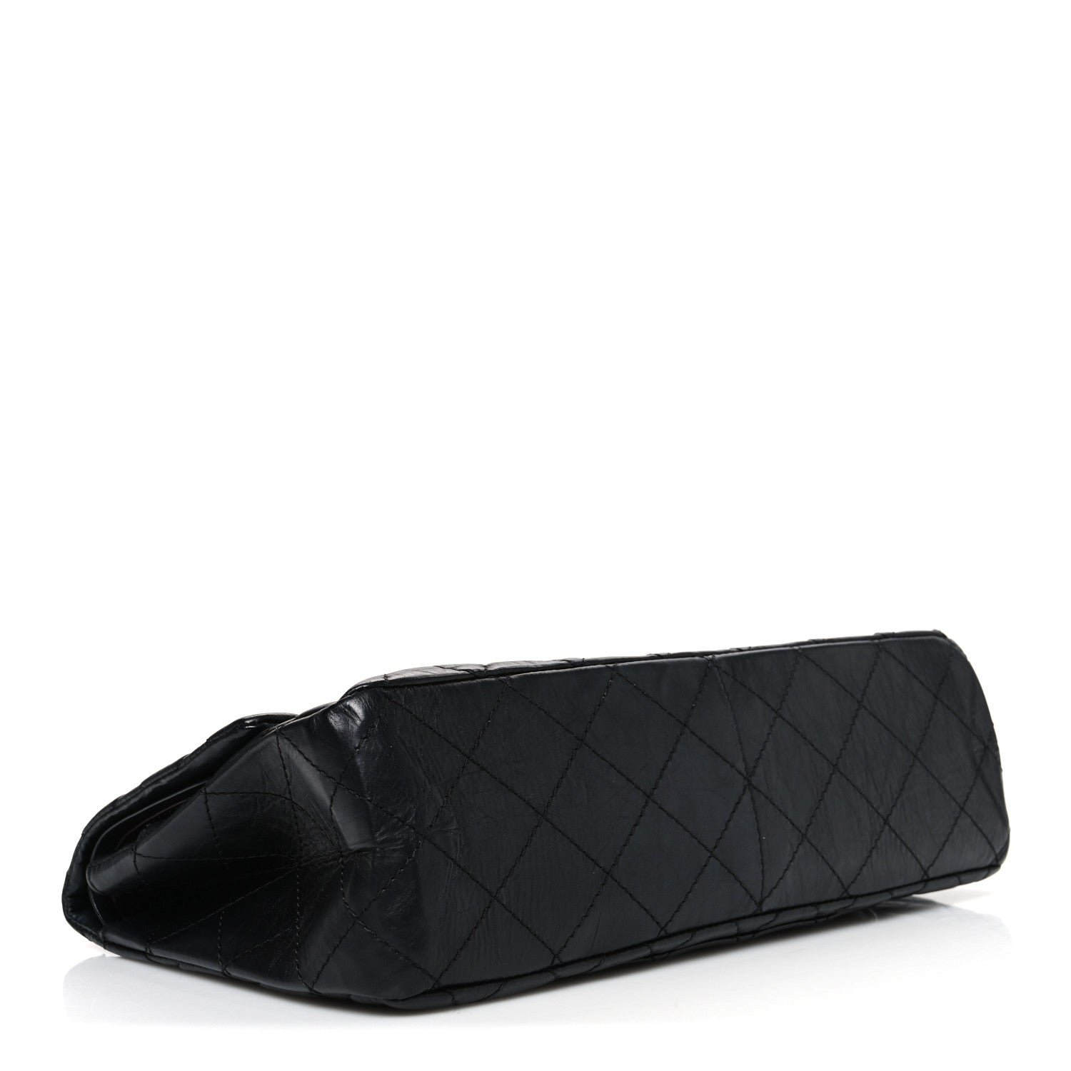 Chanel Aged Calfskin Quilted 2.55 Reissue 227 Flap Black