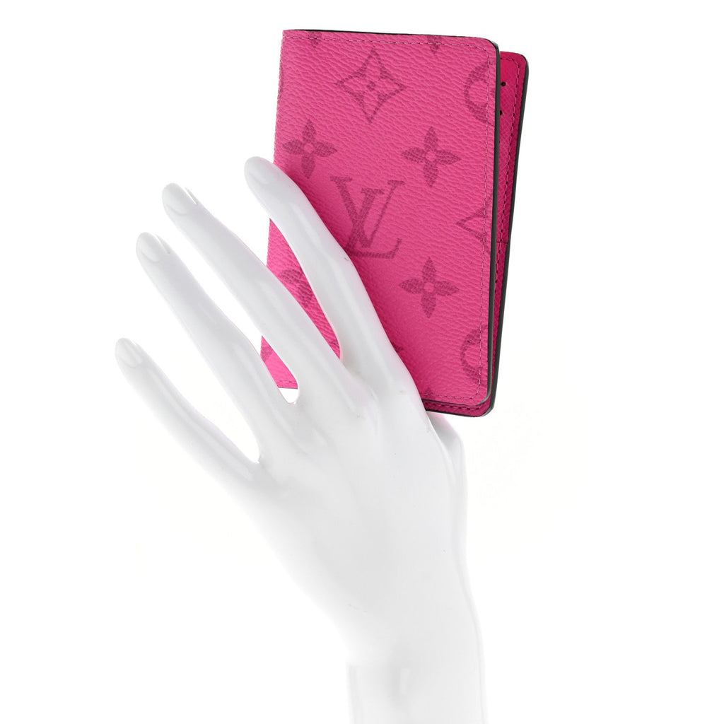 Louis Vuitton Taigarama Pocket Organizer NM Fuchsia