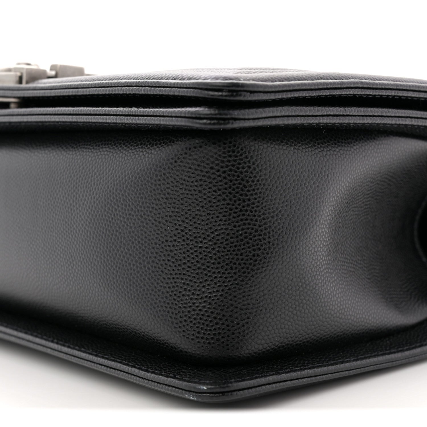 Chanel Caviar Quilted Medium Boy Flap Black