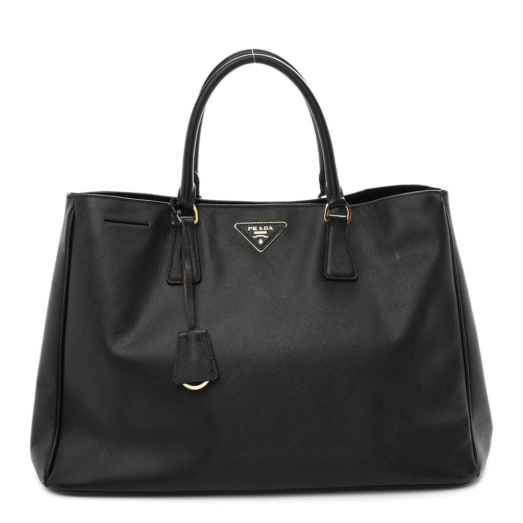 Prada Saffiano Lux Large Tote Black