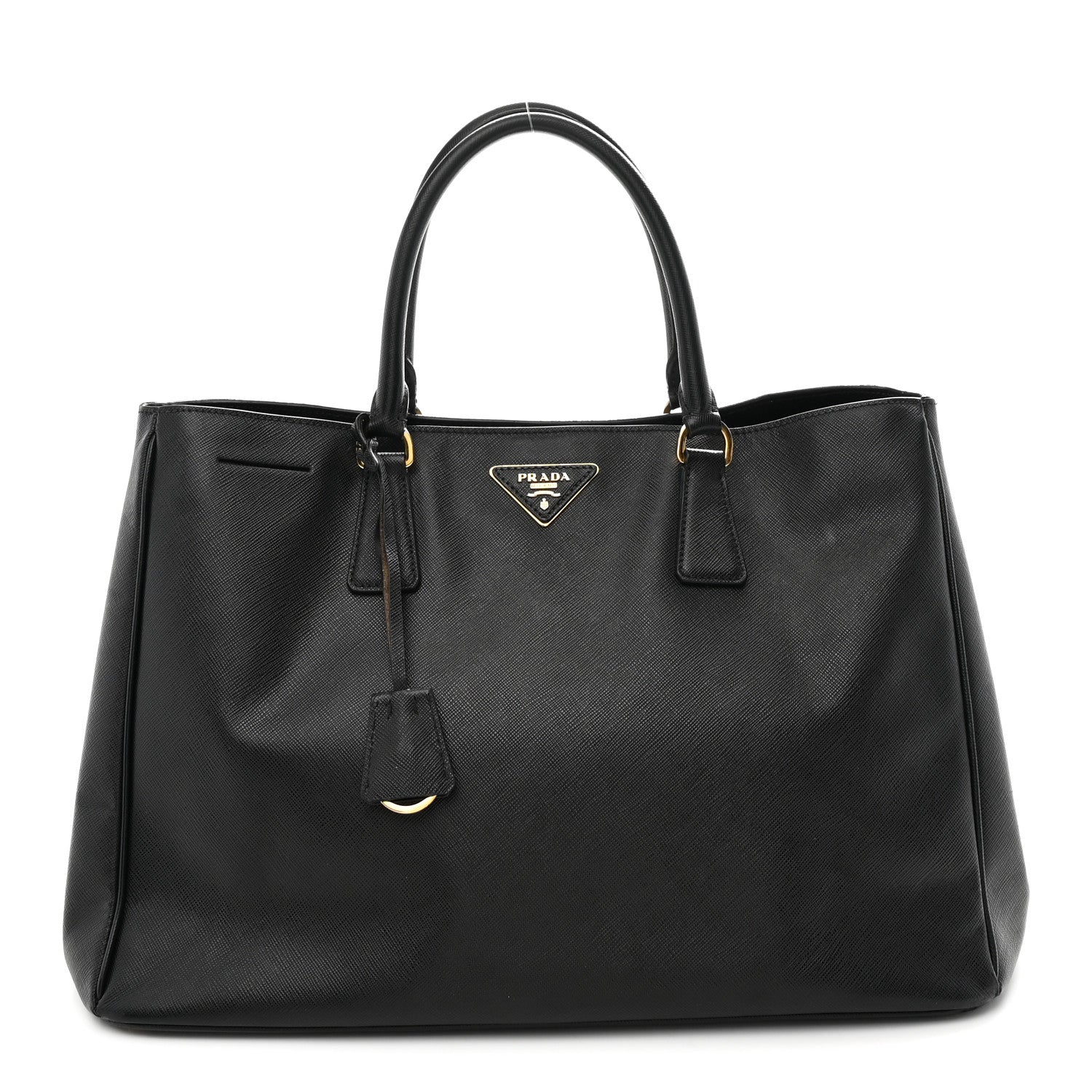 Prada Saffiano Lux Large Tote Black