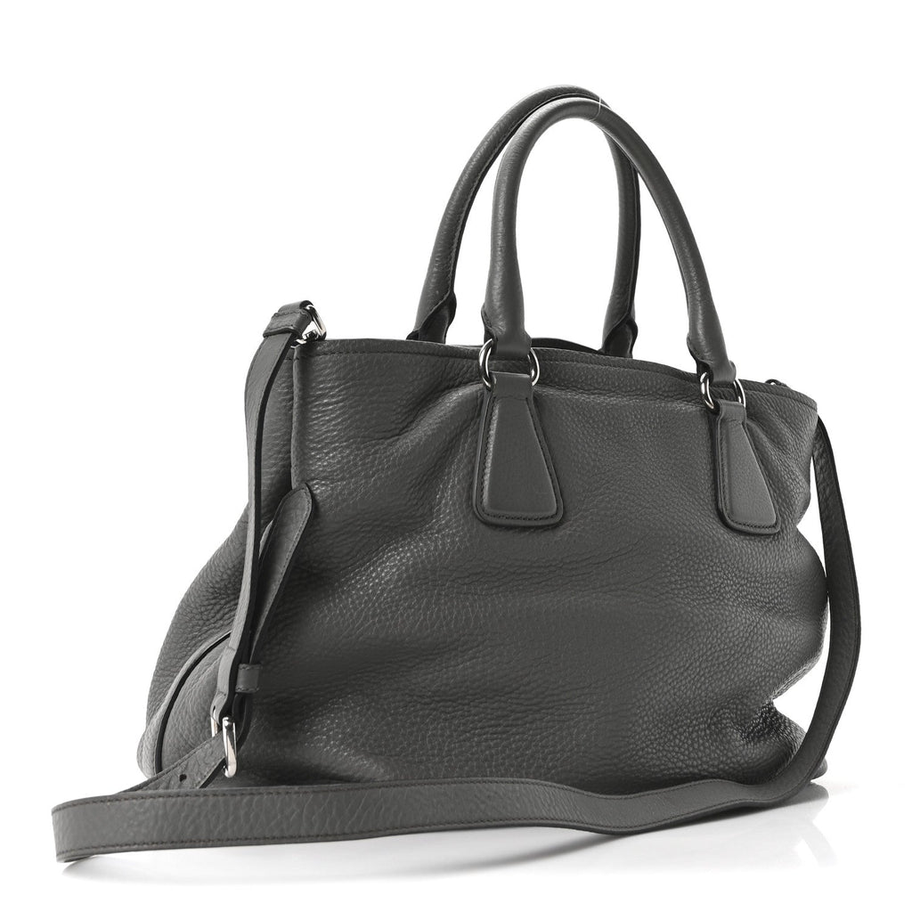 Prada Vitello Daino Tote Marmo