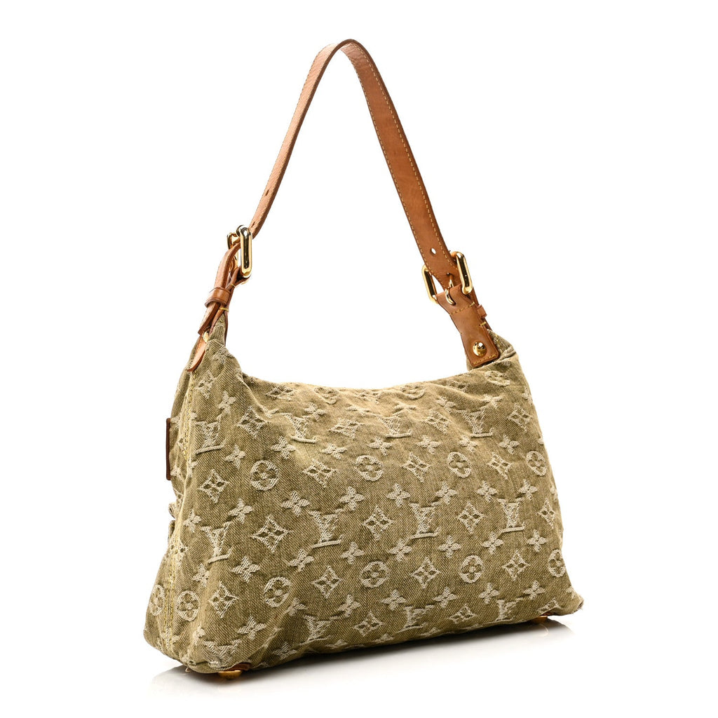 Louis Vuitton Monogram Denim Baggy PM Lichen