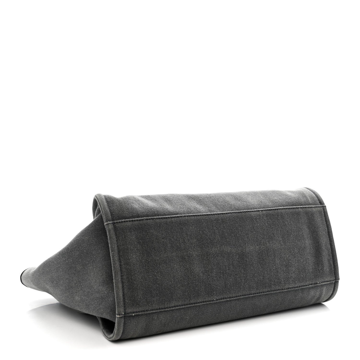 Chanel Canvas Sequin Medium Deauville Tote Charcoal