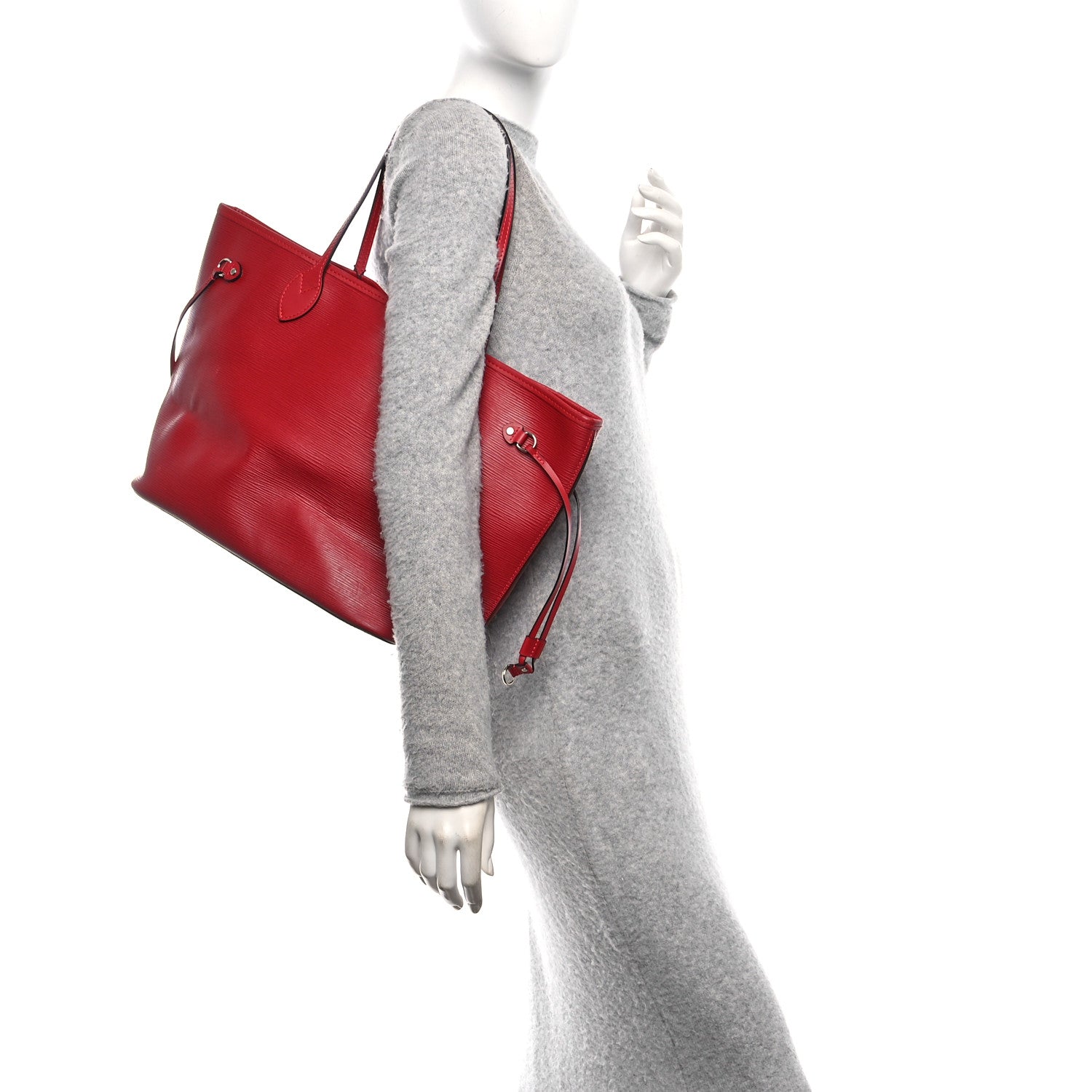 Louis Vuitton Epi Neverfull MM Coquelicot