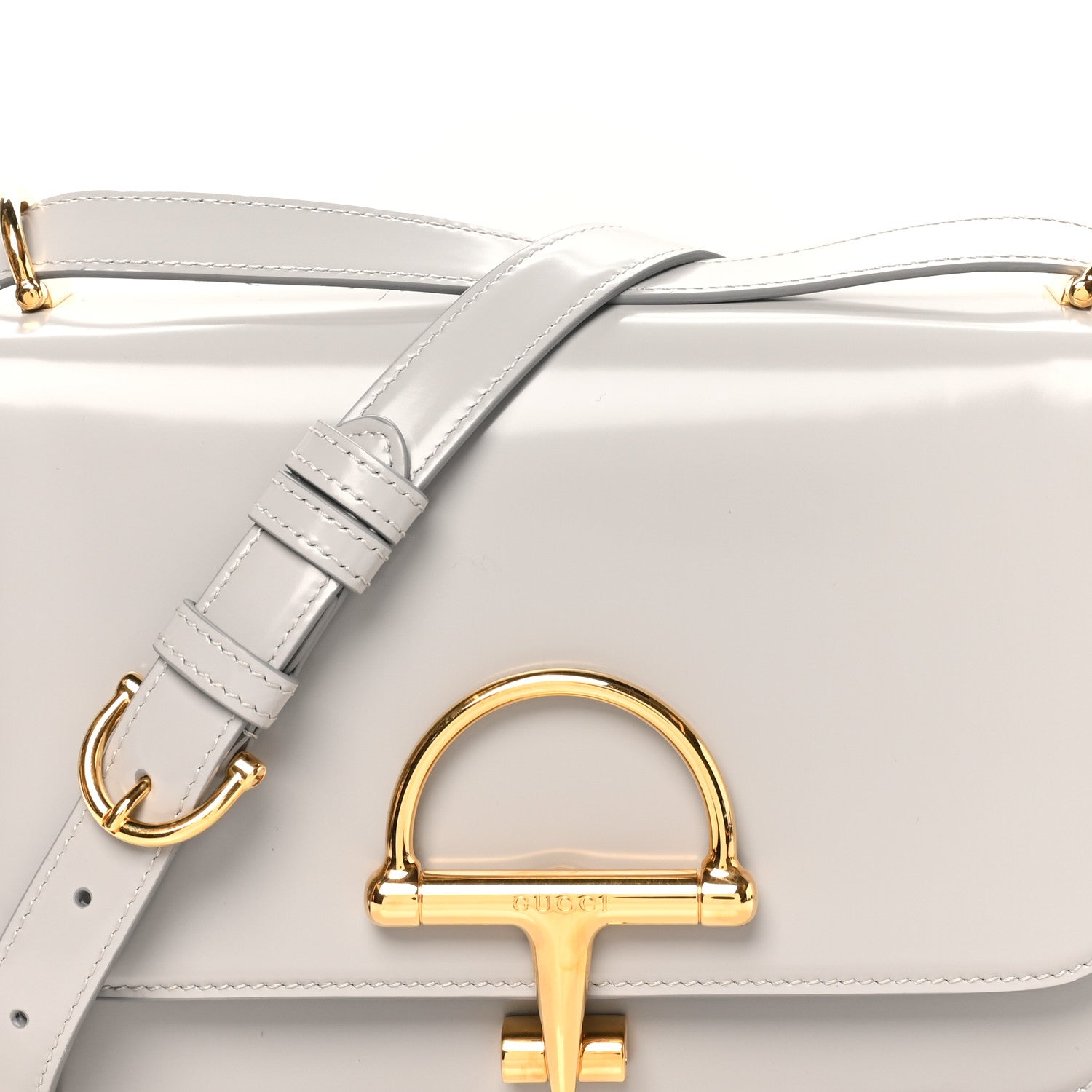 Gucci Calfskin Siena Small Shoulder Bag Grey