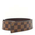 Louis Vuitton Damier Ebene Inventeur Belt Strap 90