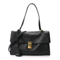 Prada Calfskin Medium Soft Sound Shoulder Bag Black