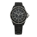 Chanel Stainless Steel Matte Ceramic 41mm J12 Automatic Watch Black