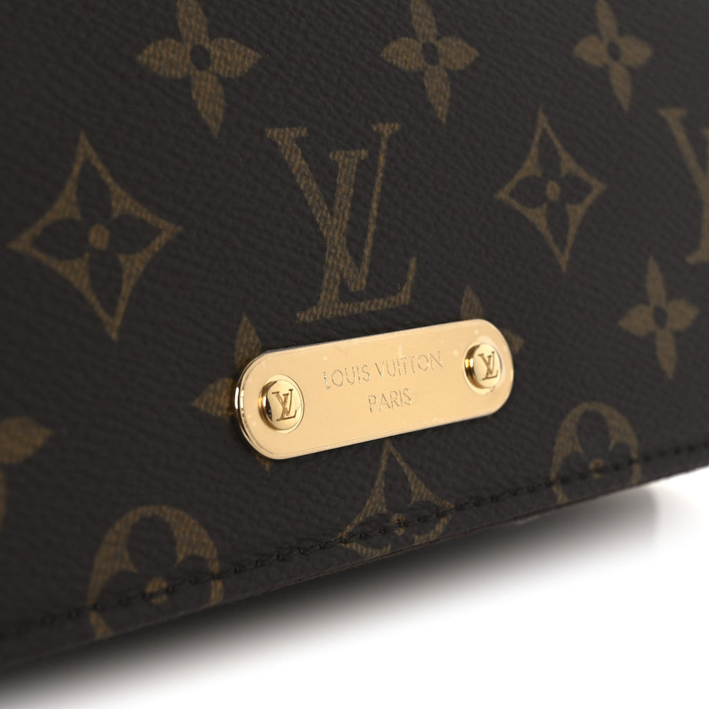 Louis Vuitton Monogram Lily Wallet On Chain