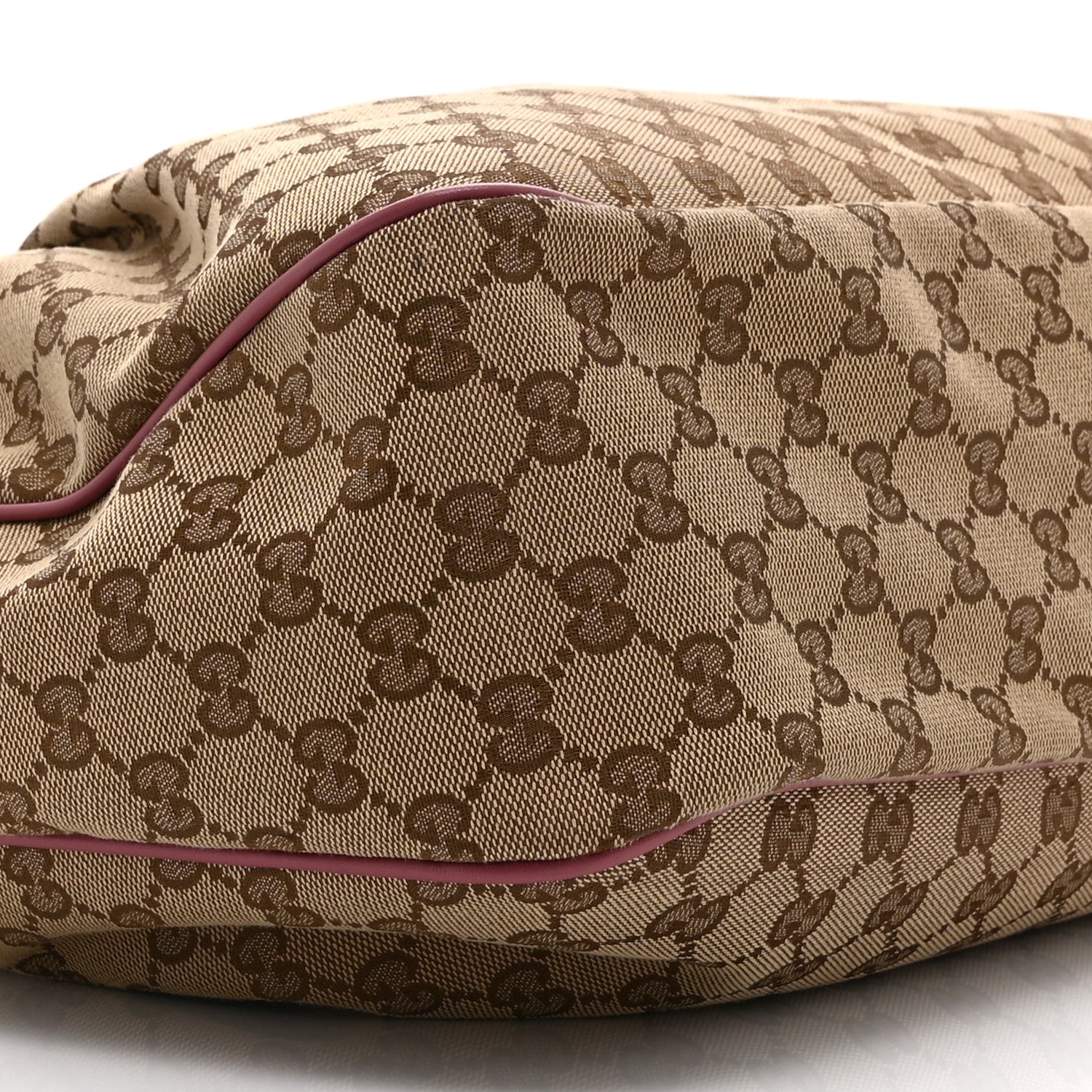 Gucci Monogram Medium Sukey Top Handle Tote Peonia Flower