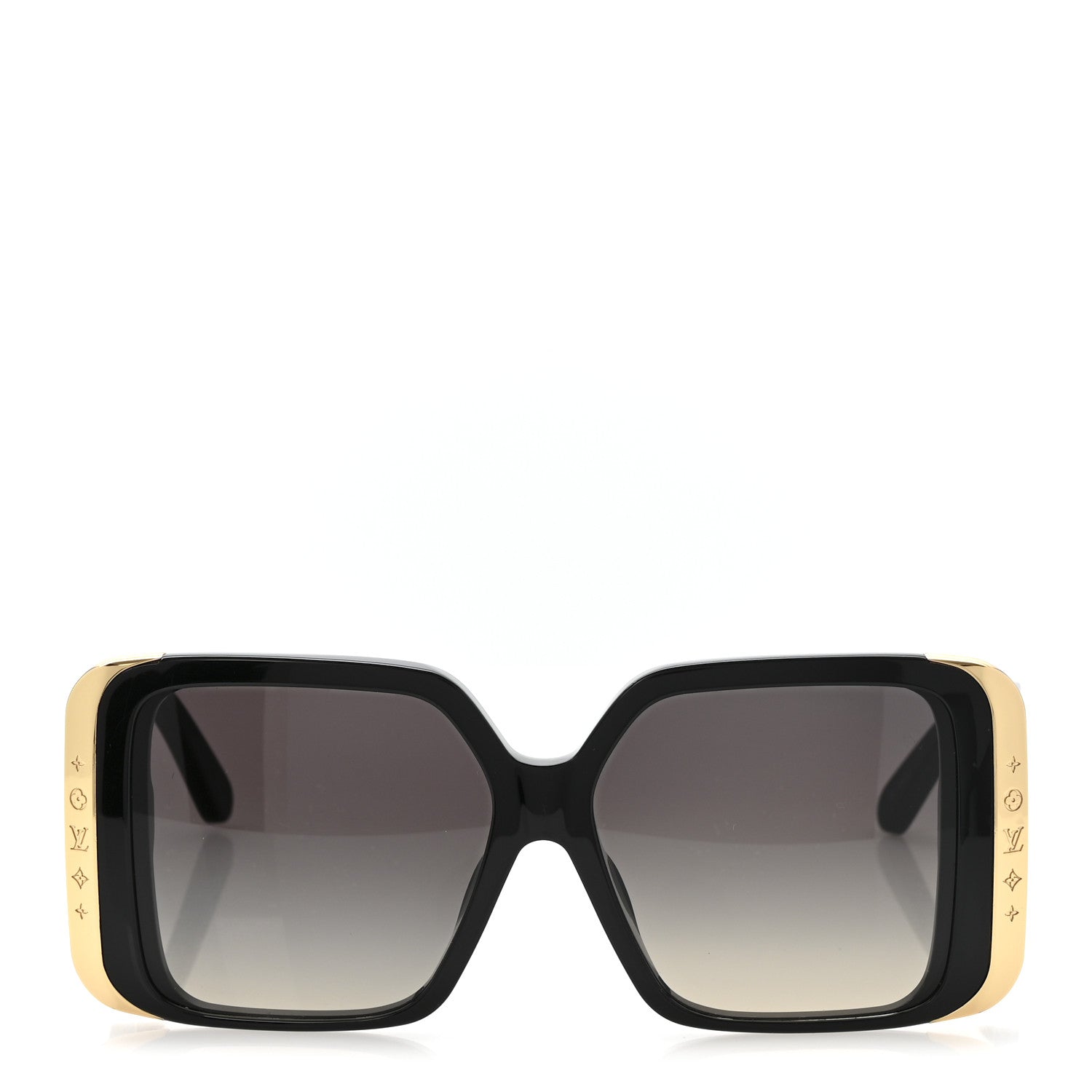 Louis Vuitton Acetate LV Moon Square Sunglasses Z1664W Black