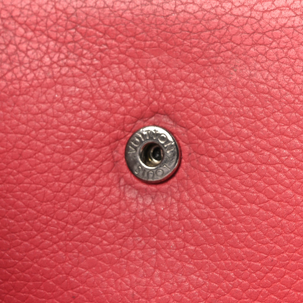 Louis Vuitton Calfskin Lockmini Wallet Hot Pink