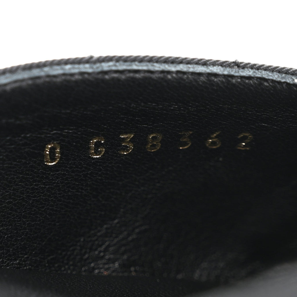 Grosgrain Camellia Slingback Flats 39.5 Black White