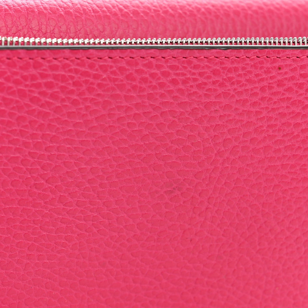 Gucci Dollar Calfskin Crystal Mini Dionysus Chain Wallet Box Pink