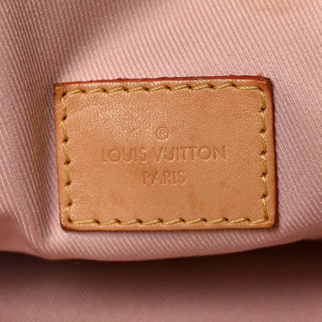 Louis Vuitton Damier Azur Graceful MM Rose Ballerine