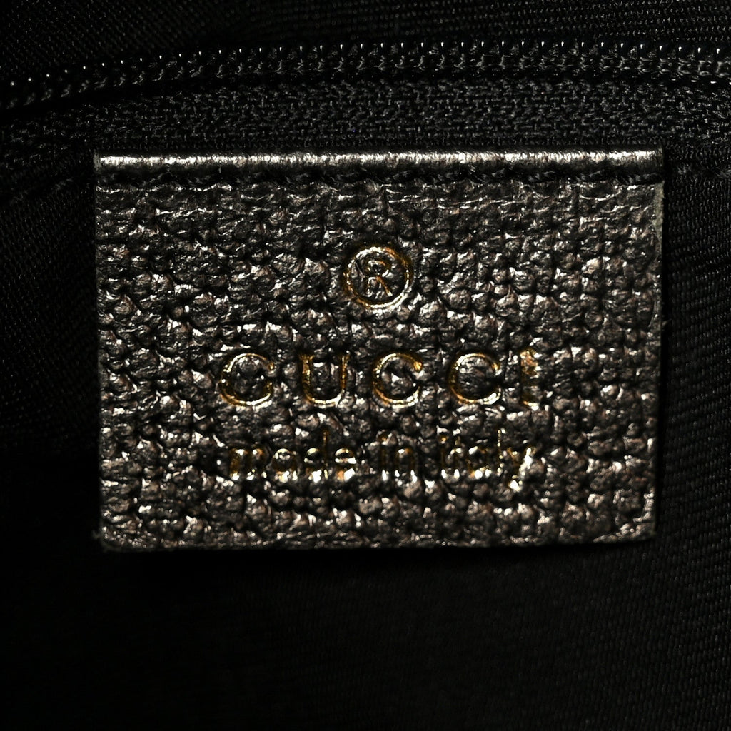 Gucci Monogram Medium Abbey D Ring Hobo Brown