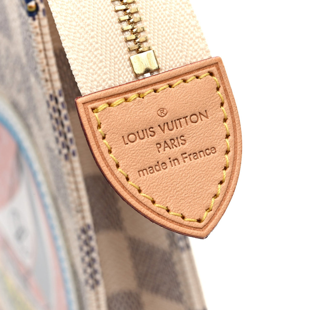 Louis Vuitton Damier Azur Summer Trunks Saint Barths Toiletry Pouch 26