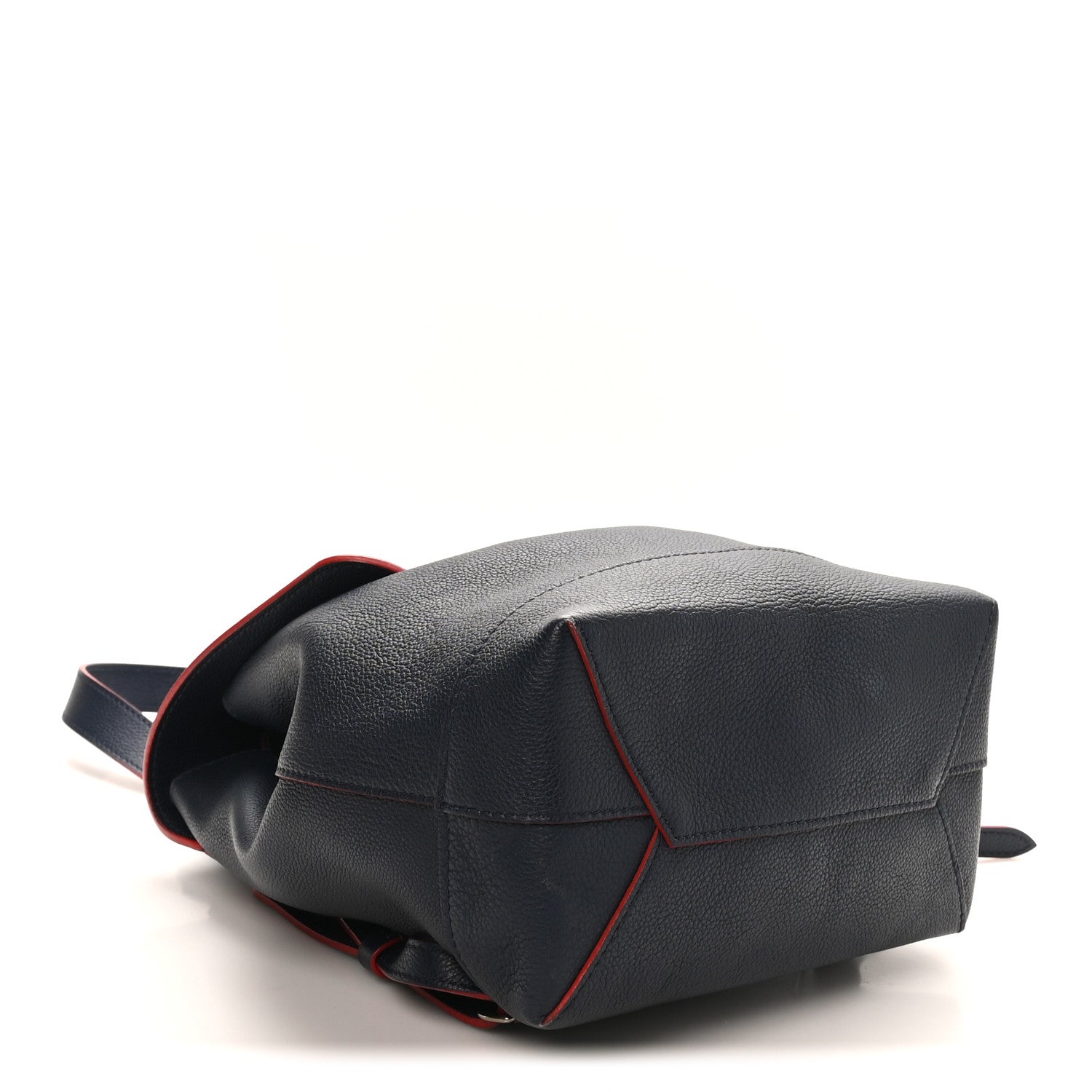 Louis Vuitton Soft Calfskin Lockme Backpack Marine Rouge
