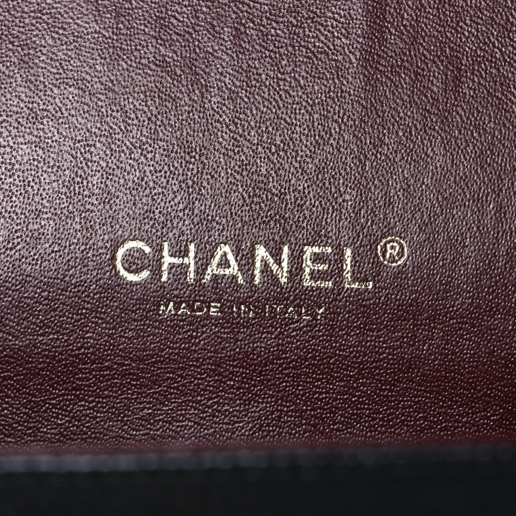 Chanel Caviar Quilted Maxi Double Flap Black