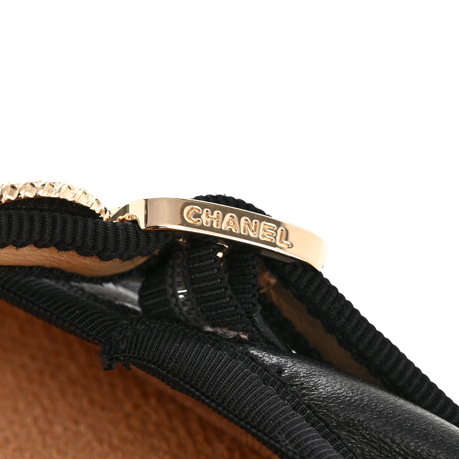 Lambskin Charm Mary Jane Flats 39 Black