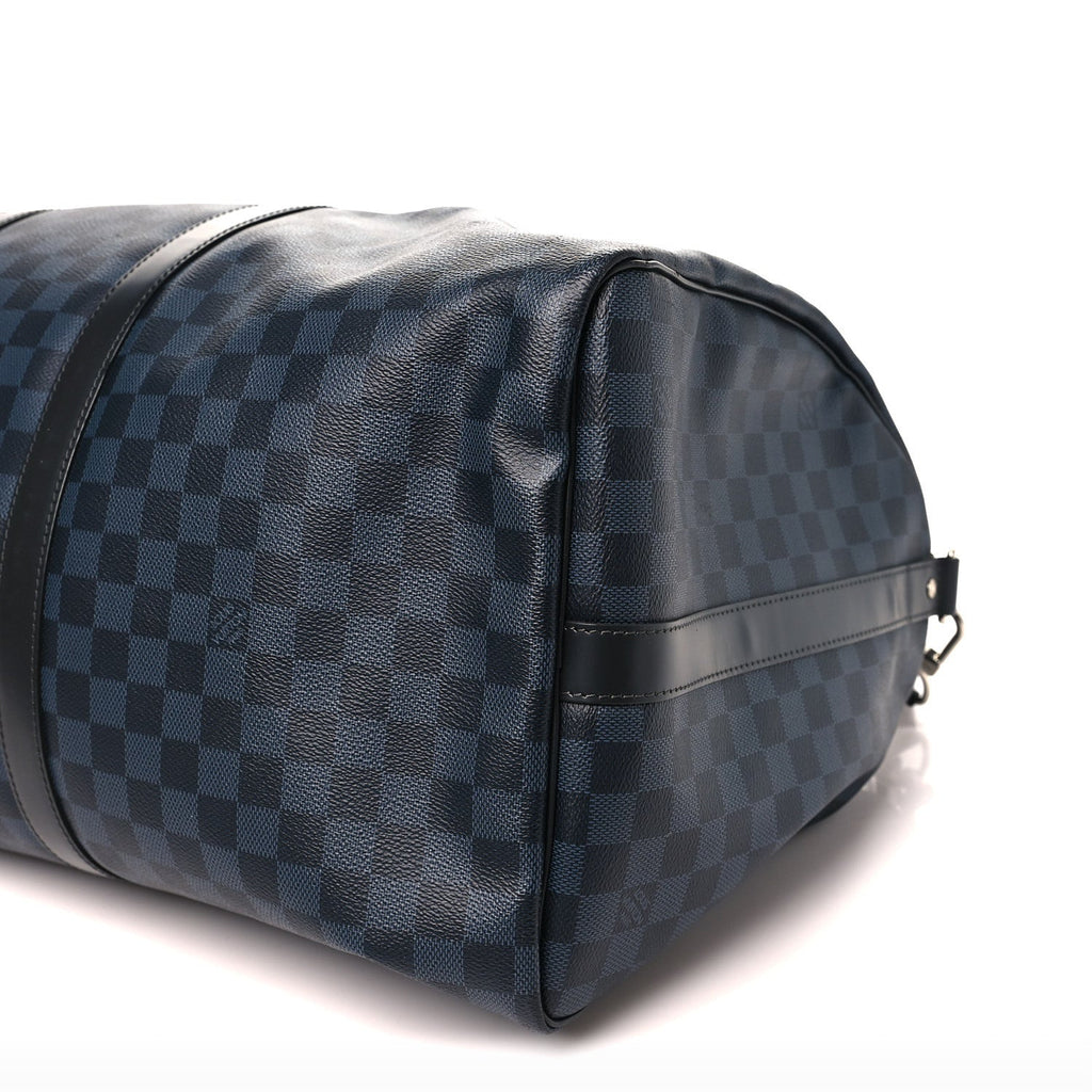 Louis Vuitton Damier Cobalt Keepall Bandouliere 55