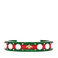 Gucci Crystal Web Cuff 16 Green Red Green Red