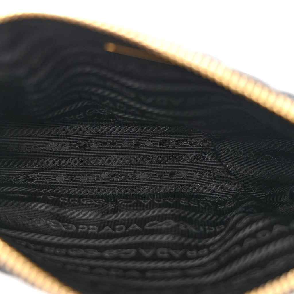Prada Re-Nylon Spazzolato Re-Edition 2002 Shoulder Bag Black
