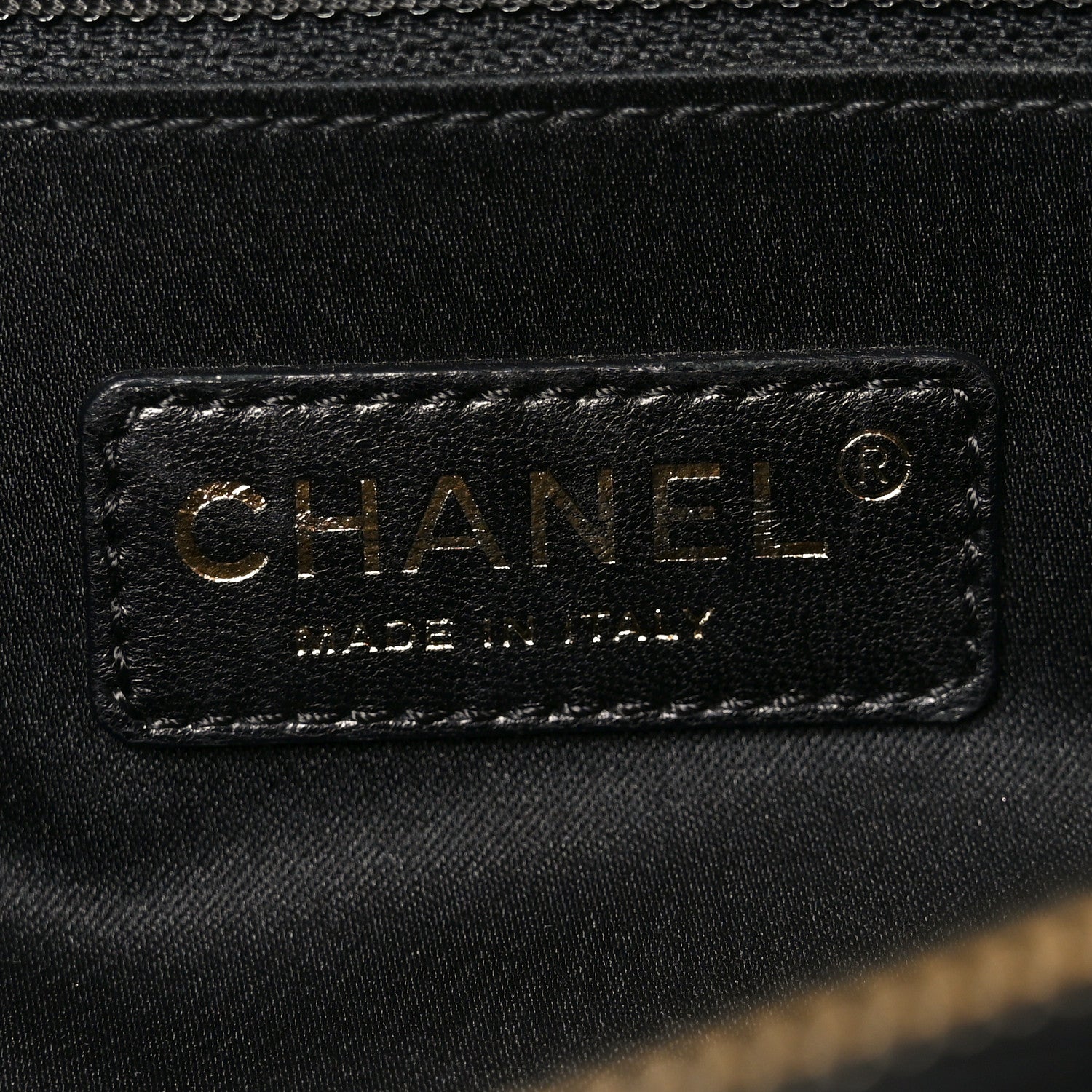 Chanel Caviar Quilted Grand Shopping Tote GST Black