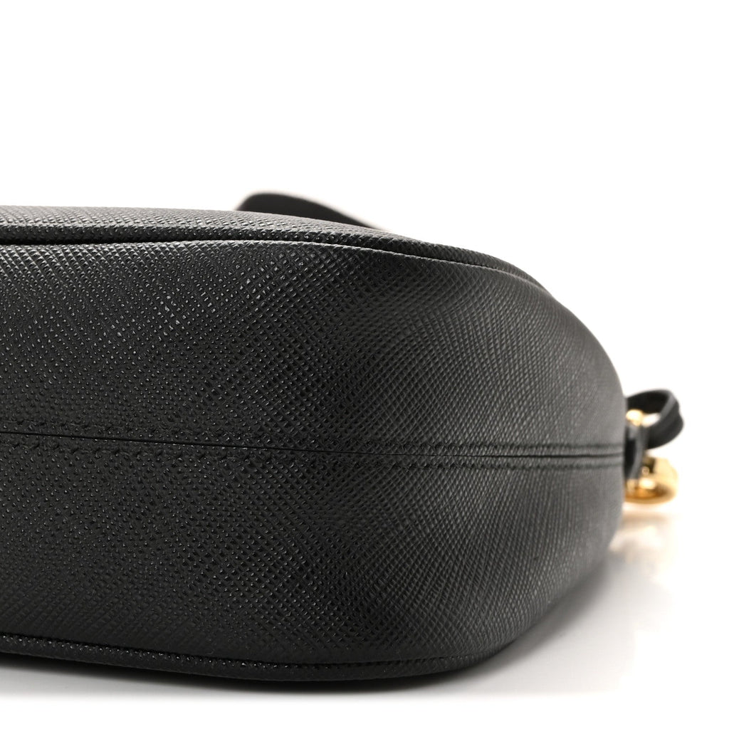 Prada Saffiano Lux Re-Edition 2005 Shoulder Bag Black