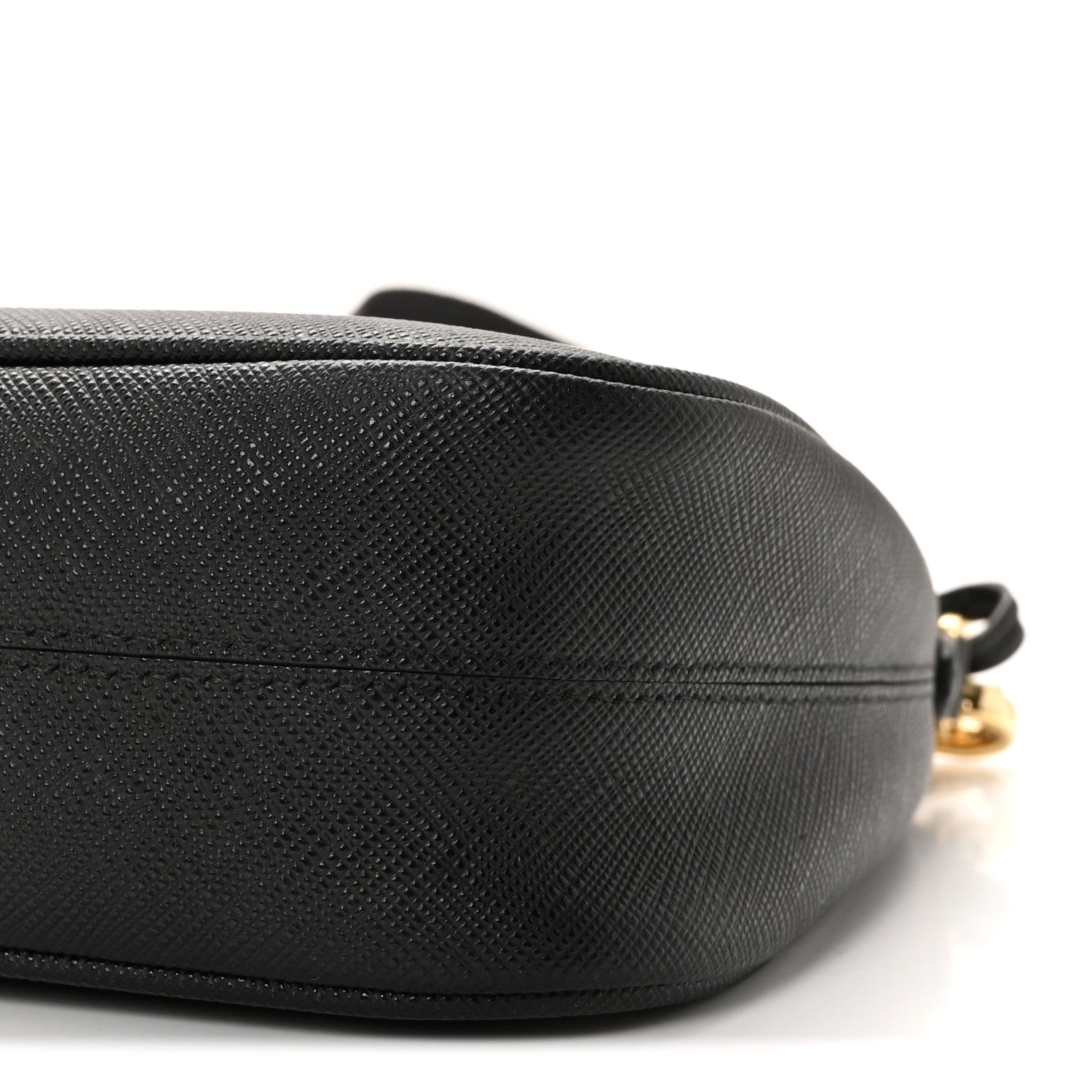 Prada Saffiano Lux Re-Edition 2005 Shoulder Bag Black