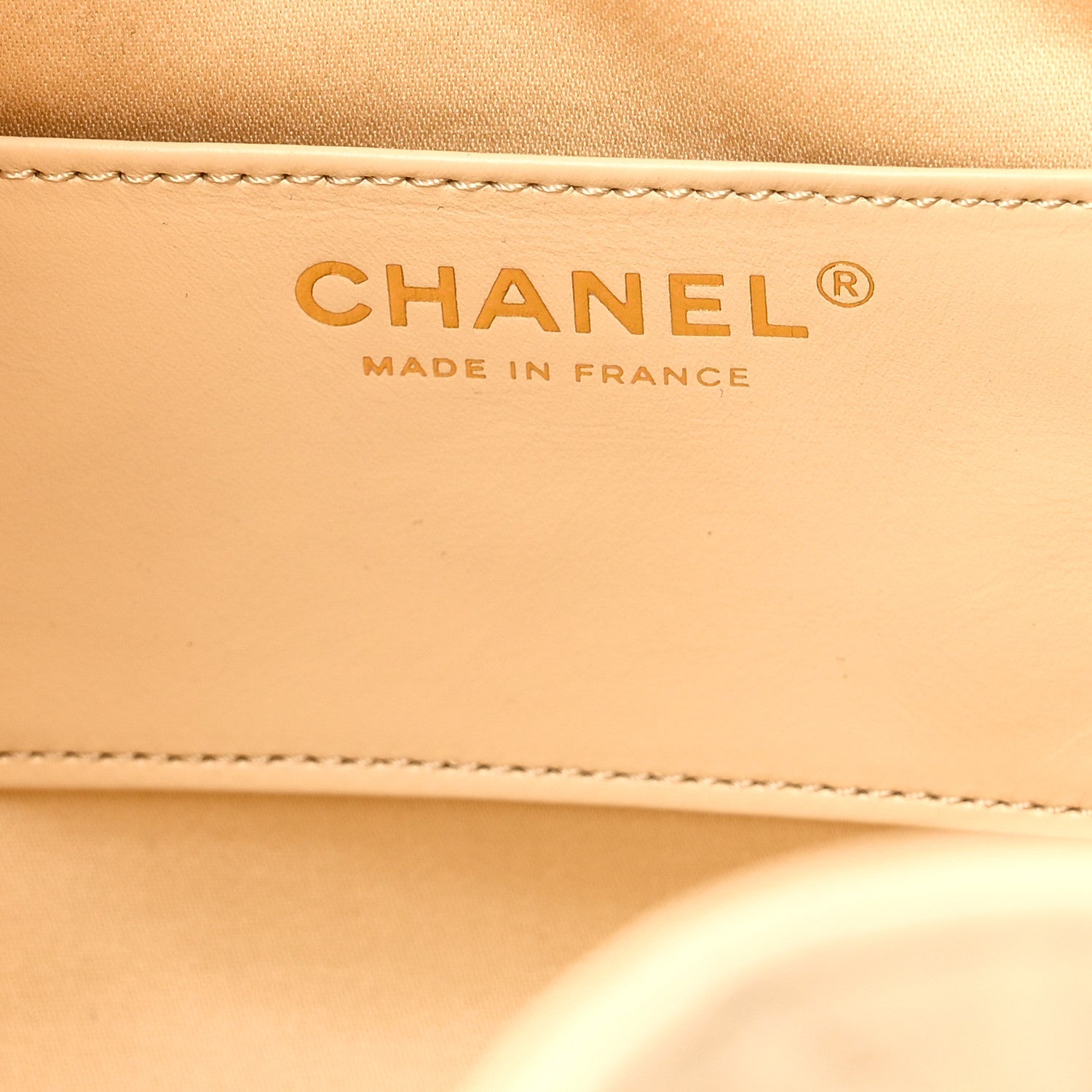 Chanel Caviar Quilted Small Chanel 25 Handbag Light Beige