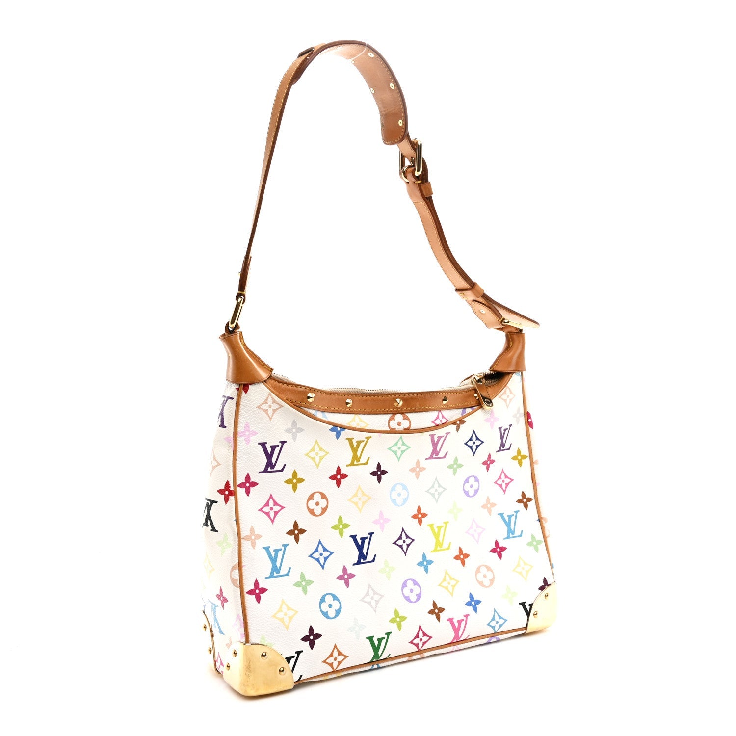 Louis Vuitton Monogram Multicolor Boulogne White