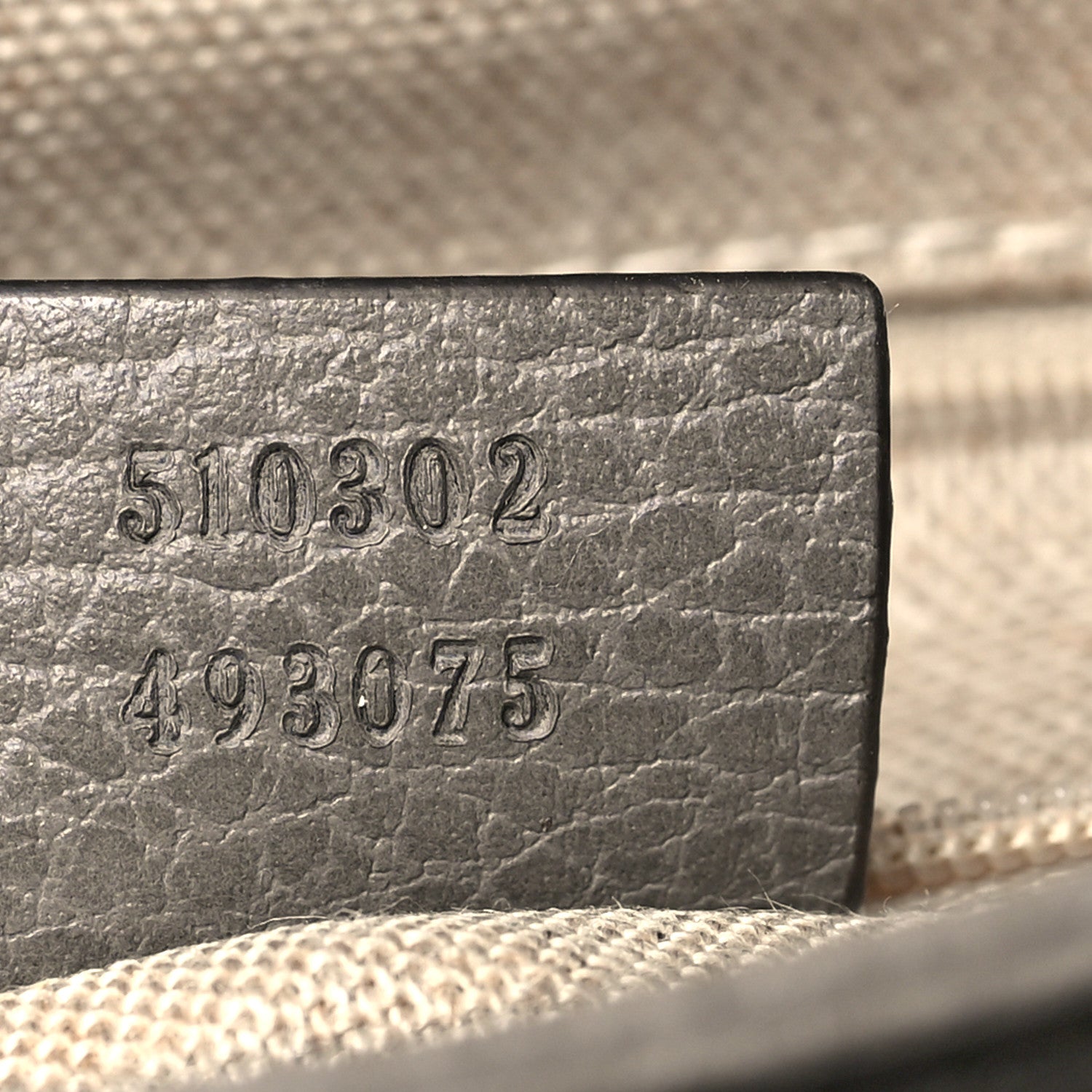Gucci Dollar Calfskin Interlocking G Top Handle Shoulder Bag Loess